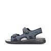 Rieker Men Lukas Twin Velcro Sandal - Navy